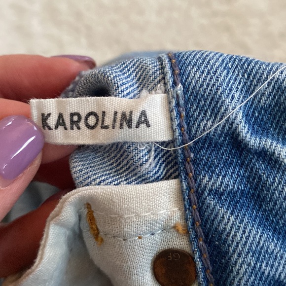 GRLFRND KAROLINA jean size 26. Distressed - Picture 7 of 9